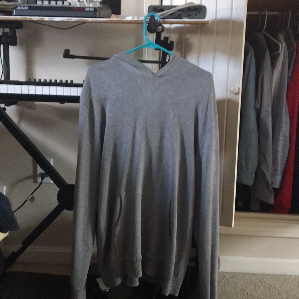 Large Grey Sweater by AMBIG